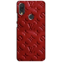 Текстурный Чехол Louis Vuitton для Виво У11 (Красный ЛВ)