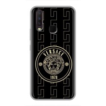 Чехлы VERSACE для Виво у12 (PREMIUMPrint) (Лого Версаче)