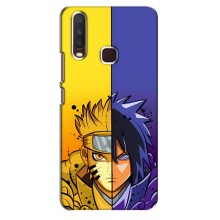 Купить Чехлы на телефон с принтом Anime для Виво У12 (Naruto Vs Sasuke)