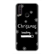 Рождественские, Праздничные Чехлы для Виво у12 (Christmas loading)