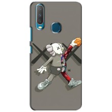 Чохли для ViVO Y15 - Bearbrick Louis Vuitton (PREMIUMPrint) (Беарбрік Джордан)