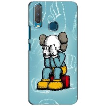 Чехлы для ViVO Y15 - Bearbrick Louis Vuitton (PREMIUMPrint) (Плач Bearbrick)