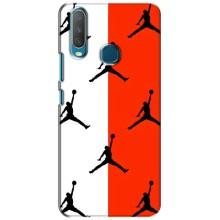 Чехлы для ViVO Y15 - с картинкой JORDAN (AlphaPrint) – Лого Джордан