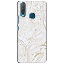 Мраморний чехол на ViVO Y15 (VPrint) (Білий мрамор)