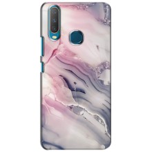 Мраморний чехол на ViVO Y15 (VPrint) (Пурпурний Мрамор)