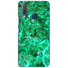 Мраморний чехол на ViVO Y15 (VPrint) (Салатовий Мрамор)