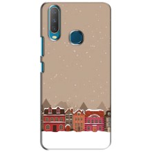 Новорічні, Святкові Чохли для ViVO Y15 - 2024 год (Зимове місто)