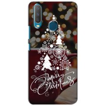 Рождественские Чехлы для ViVO Y15 (VPrint) (Елочка узорная)