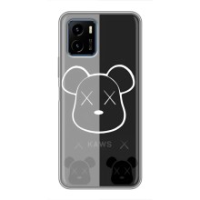 Чохли для Vivo Y15s - Bearbrick Louis Vuitton (PREMIUMPrint) (БеарБрік очі)