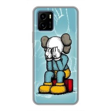 Чехлы для Vivo Y15s - Bearbrick Louis Vuitton (PREMIUMPrint) (Плач Bearbrick)