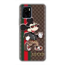 Чехлы ГУЧЧИ для Виво у15с (AlphaPrint) (Маус Гуччи)