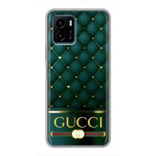Чехлы ГУЧЧИ для Виво у15с (AlphaPrint) (Текстура Гуччи)
