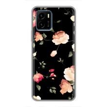 Чохли з квітами для Vivo Y15s (VPrint) (Трояндочки)