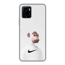 Чехлы с Обезьянами NFT для Vivo Y15s (AlphaPrint) (обезьяна NFT Nike)