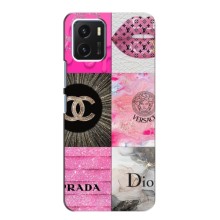 Чехол (Dior, Prada, YSL, Chanel) для Vivo Y15s – Модница