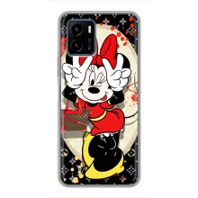 Чохол Disney Mouse Vivo Y15s (PREMIUMPrint) (Мінні peace)