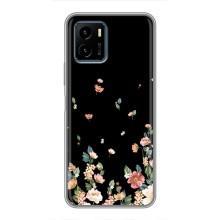 Чохол для ВІВО Y15с - з принтом (Дизайнерські) (AlphaPrint) (Маленькі квіти)