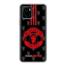 Чехол Манчестер Юнайтед для Виво у15с (AlphaPrint) (лого МЮ)