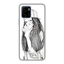 Чохол з друком для Vivo Y15s - (Мода) (AlphaPrint) (Фото дівчини)