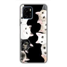 Чохол на ВІВО Y15с з Котиками (VPrint) (Погляд котиків)