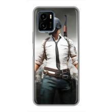 Чехол PUBG для Виво у15с (AlphaPrint) (Пабг мен)