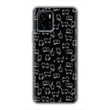 Чохол з принтом для Vivo Y15s (AlphaPrint) Модні коти (Маленькі котики)