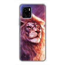 Чехол со Львом для Vivo Y15s (VPrint) (Красочный Лев)
