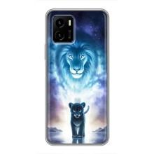 Чехол со Львом для Vivo Y15s (VPrint) (Маленький лев)