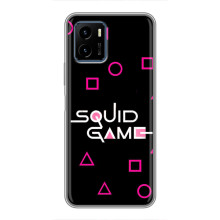 Чохол Гра в кальмара для Vivo Y15s – Лого гра кальмара