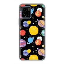 Космические Чехлы для Виво у15с (VPrint) (Рисованные планеты)