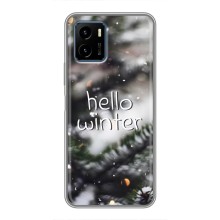 Новогодние, Праздничные Чехлы для Vivo Y15s - 2024 год (Hello winter)