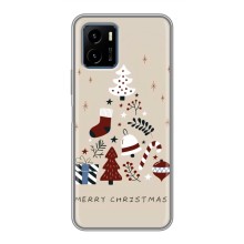 Рождественские Чехлы для Vivo Y15s (VPrint) (Merry Christmas)