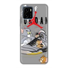 Силиконовый Чехол Nike Air Jordan на Виво Y15s (Air Jordan)