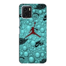 Силиконовый Чехол Nike Air Jordan на Виво Y15s – Джордан Найк