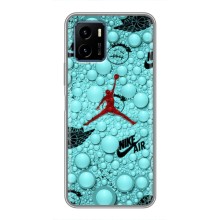 Силиконовый Чехол Nike Air Jordan на Виво Y15s (Джордан Найк)