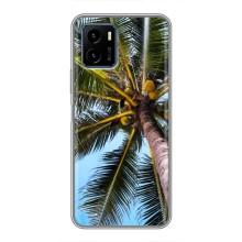 Силиконовый чехол с КАРТИНКАМИ лето для Vivo Y15s (AlphaPrint) (Пальма)