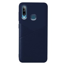 AceCase Шкіряний чохол для Vivo Y17/ Y15/ Y3 (Синій)