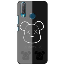 Чохли для ViVO Y17 - Bearbrick Louis Vuitton (PREMIUMPrint) (БеарБрік очі)