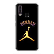 Чохли для ViVO Y17 - з картинкою JORDAN (AlphaPrint) (Jordan Gold)
