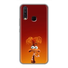 Чехол Головоломка для ViVO Y17 - (AlphaPrint) (Тревожность)