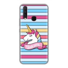 Чохол для .ВiVO Ү17 - (Єдинорожки - Новинки) (AlphaPrint) (Unicorn)
