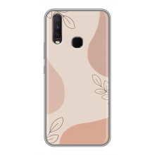 Чохол квітковий дизайн для ViVO Y17 – Кориневий фон