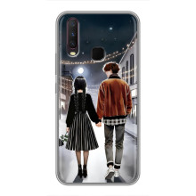 Чохол з дизайном Венздей 2 на ViVO Y17 – Венздей і Тайлер