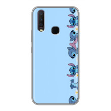 Чехол с принтом Стич на ViVO Y17 (Стич фон)