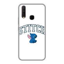 Чехол с принтом Стич на ViVO Y17 (Стич лого)
