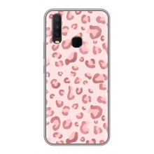 Чохол з розовим принтом для ViVO Y17 (Рожевий леопард)