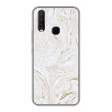 Мраморний чехол на ViVO Y17 (VPrint) (Білий мрамор)