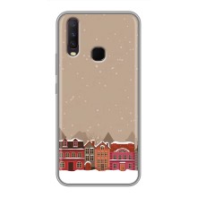 Новорічні, Святкові Чохли для ViVO Y17 - 2024 год (Зимове місто)
