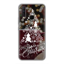 Різдвяні Чохли для ViVO Y17 (VPrint) (Ялинка яскрава)