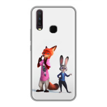 Силіконовий чохол з принтом Зоотрополіс для ViVO Y17 – Джуді і Нік